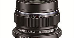 広角単焦点レンズ「M.ZUIKO DIGITAL ED 12mm F2.0（ブラック）」を