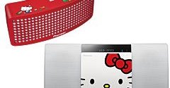 ハローキティ40周年記念モデル、パイオニアがオーディオ2機種を発売