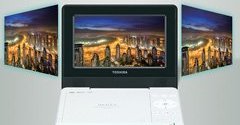 7型IPS液晶搭載の東芝製ポータブルDVDプレーヤー「SD-P710S」シリーズ