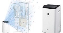 シャープ、部屋干しのニオイを抑えるプラズマクラスター除湿機