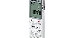 ホワイトになった“カンタンICレコーダー”、パナソニック「RR-QR220