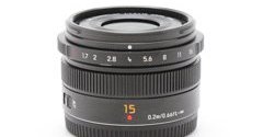 広角単焦点レンズ「LEICA DG SUMMILUX 15mm / F1.7 ASPH.」が1位：中古