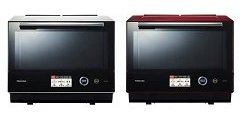 東芝、30Lクラスで奥行き39.9センチの過熱水蒸気オーブンレンジ「石窯
