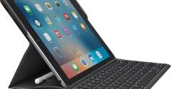 ロジクール、「9.7インチiPad Pro」のApple Pencil収納付きキーボード