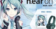 初音ミクさん、ソニー「h.ear on（MDR-100A）」とコラボ 数量限定
