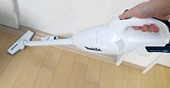 プロ御用達、マキタの紙パック式スティック掃除機を家で使ってみる：橘