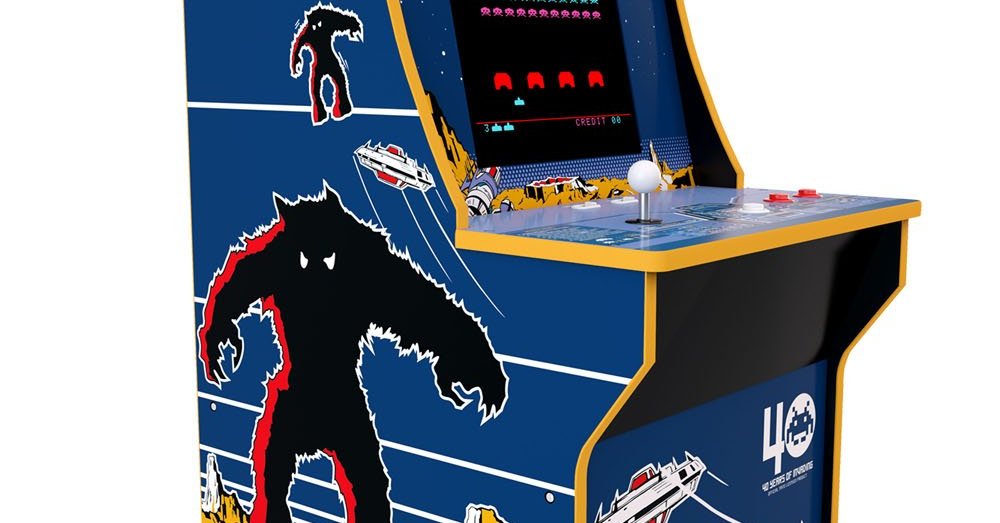 アーケード筐体を4分の3サイズで タイトー、家庭用「ARCADE1UP」発売