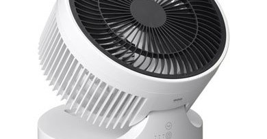 部屋干しのニオイを抑える扇風機型のオゾン発生器、マクセルが発売