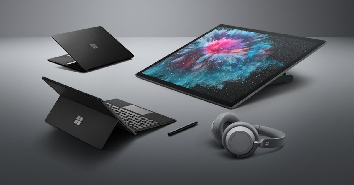 Microsoftが10月2日に発表した黒い「Surface Pro 6」含む4つの新製品