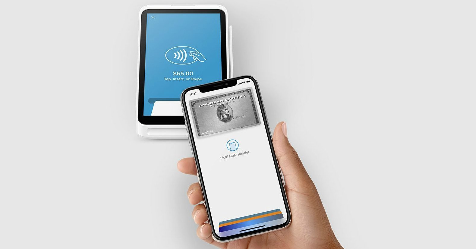 Square、カードもスマホも読み取れる小型POSレジ端末「Terminal」を399
