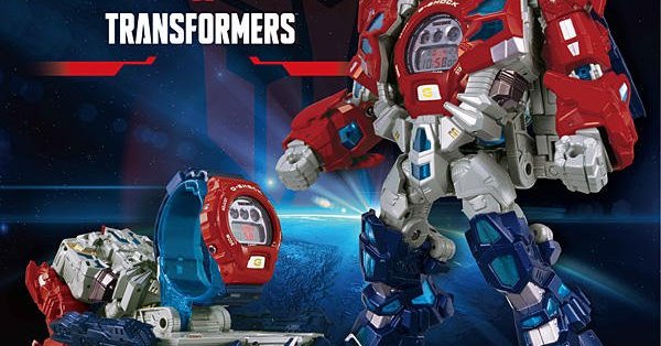 カシオ「G-SHOCK」とトランスフォーマーが合体 35周年でコラボ