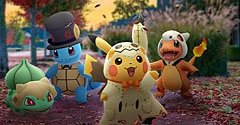 ミミッキュの仮装をしたピカチュウも 「ポケモンGO」のハロウィンは