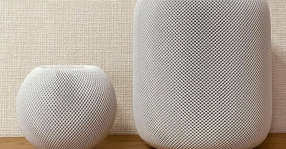 Appleの小型スマートスピーカー「HomePod mini」を初代と比較する