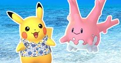 ポケモンGOに「かりゆしピカチュウ」登場 7月から沖縄限定で 色違い