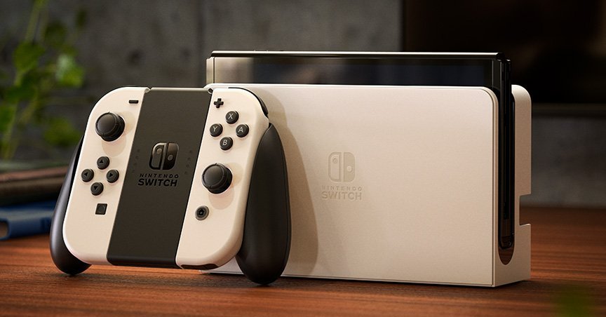 Nintendo Switchに新モデル、有機EL搭載で有線LANに対応 3万7980円で10