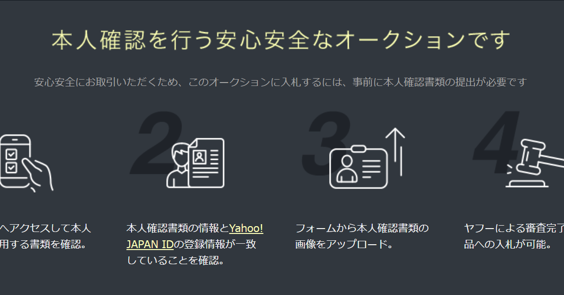 ヤフオク!、“いたずら入札”対策に本人確認を検討 ID再取得に対する