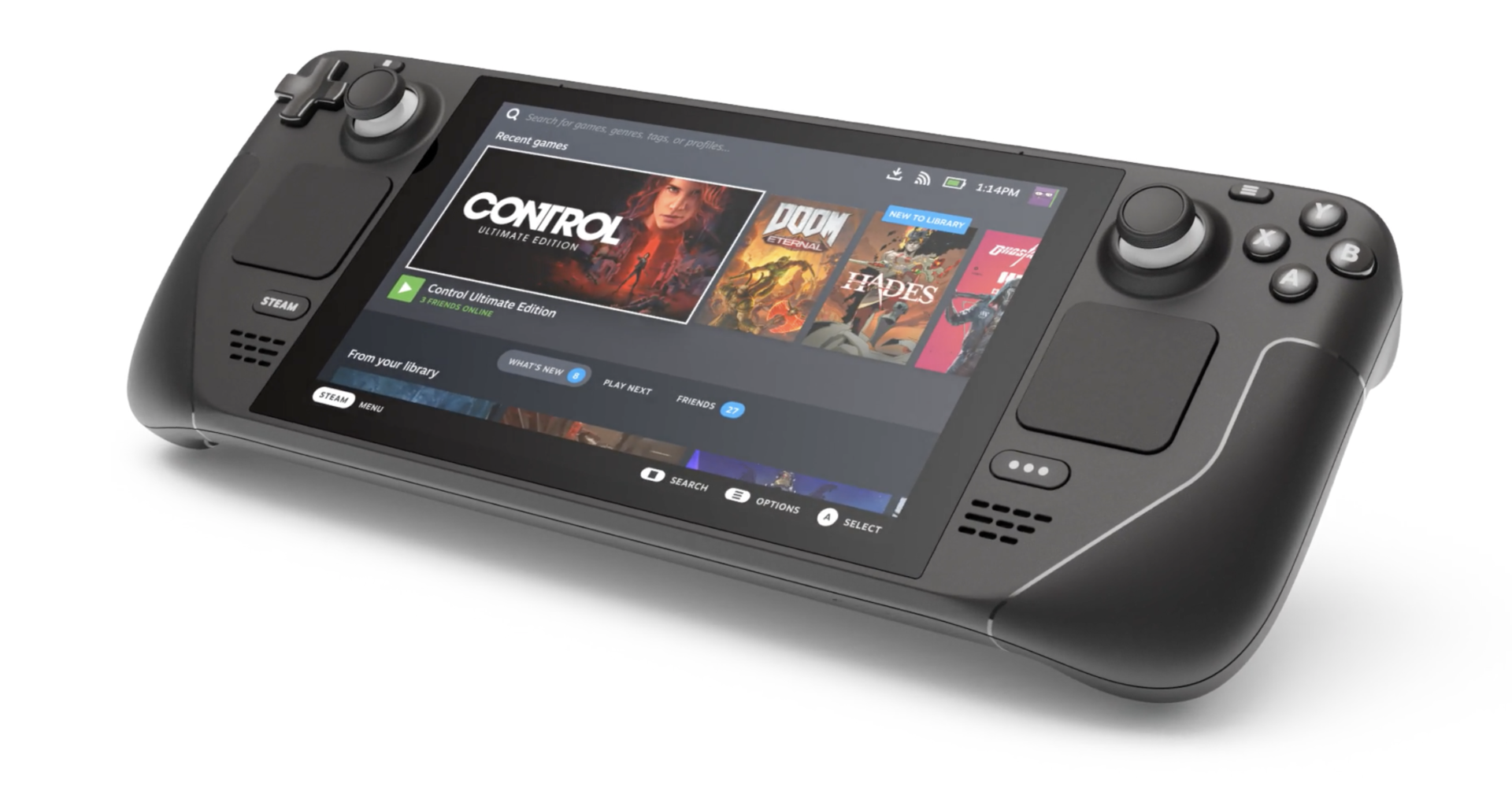 Steam Deck ポータブルゲーム機 SwitchのようなPCゲーム機「Steam Deck」から読む“ポータブルゲーム機
