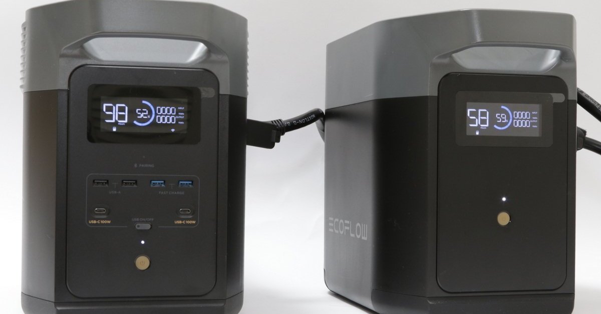 3000回も充電できるポータブル電源、EcoFlow「DELTA 2」の使い勝手は