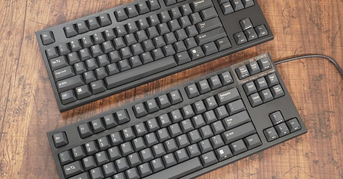 ご褒美に高級キーボードという選択 「REALFORCE R3S」の30gと45gを試し