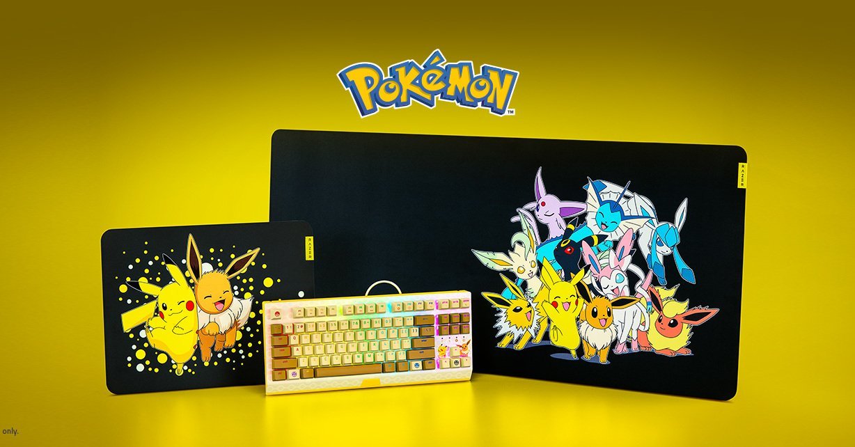 ピカチュウモデルのゲーミングキーボード、299.9ドルでRazerから 台湾