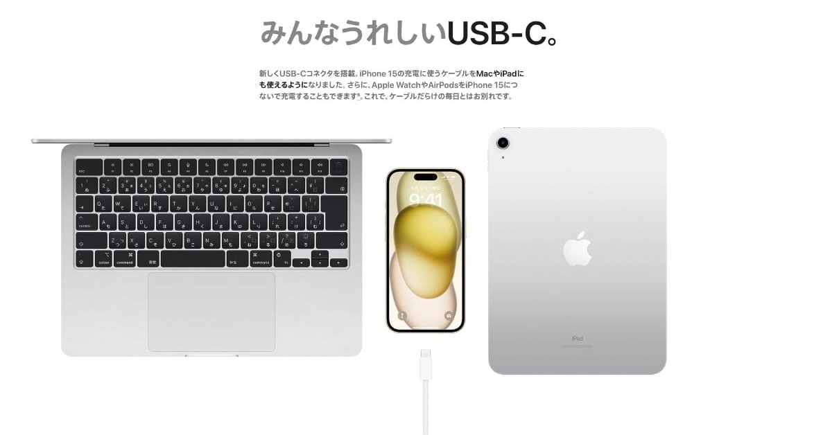 iPhone 15と15 ProのUSB-C、何が違うの？ 1分で解説 - ITmedia NEWS