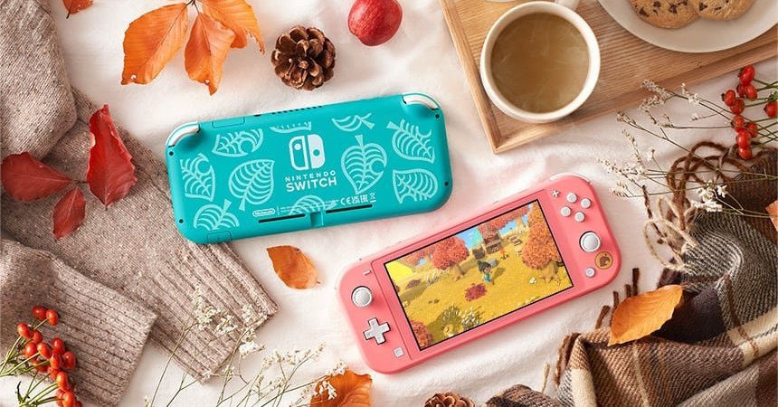 あつ森”柄の「Nintendo Switch Lite」、11月発売 ダウンロード版をプリ