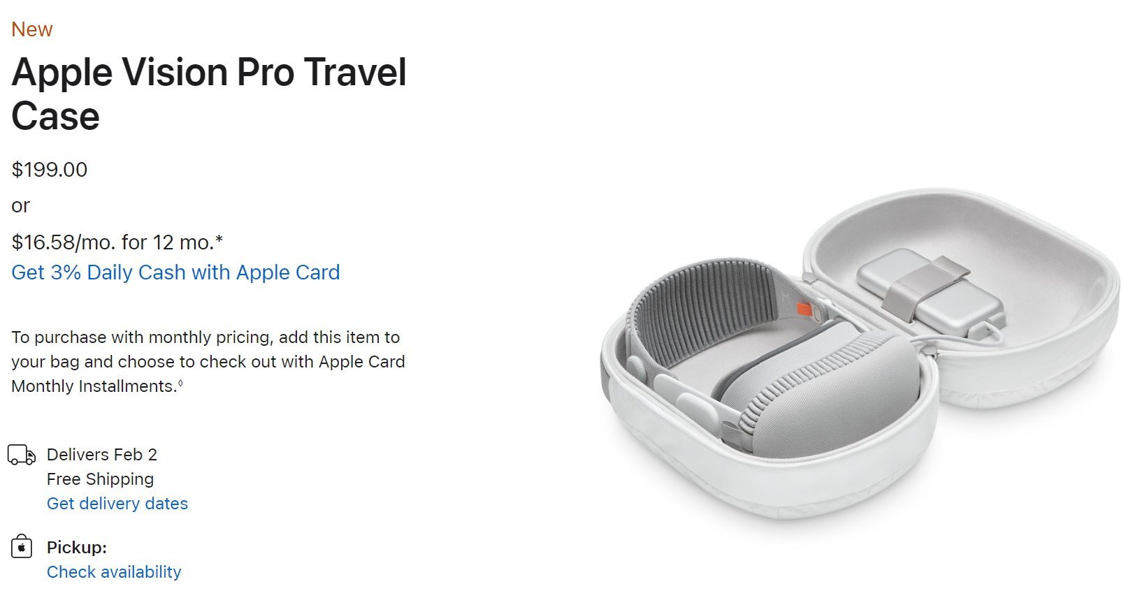 Apple Vision Pro、重さは600g～650g トラベルケースなどアクセサリーも発売（画像）（2/3枚目） - ITmedia NEWS