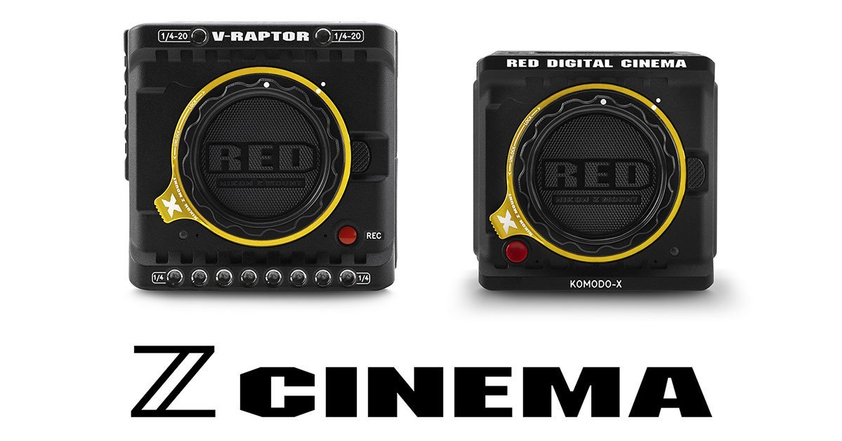 ニコン傘下になったREDから、初のZマウントシネマカメラ2機種が登場