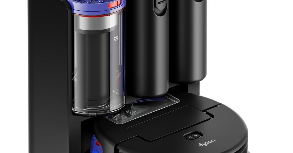 ダイソン、新しいロボット掃除機を発売 水ぶき対応、ガンコな汚れも
