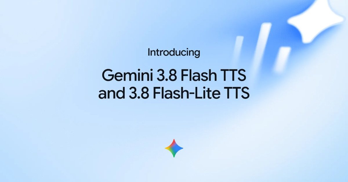 ゼロから声を作れる音声生成モデル「Gemini 3.8 Flash TTS」公開 「Gemini Notebook」でも利用可能に