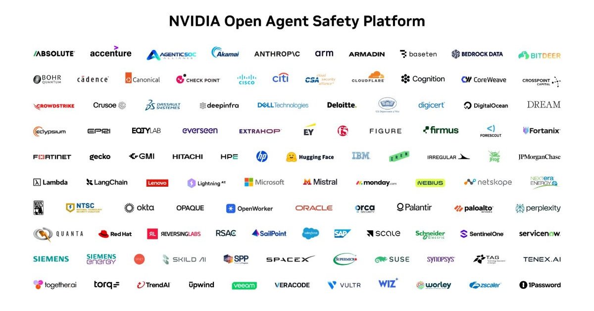NVIDIA、AIエージェントをハードウェアでも監視する「Open Agent Safety Platform」発表 Anthropicなど100以上の組織が参加