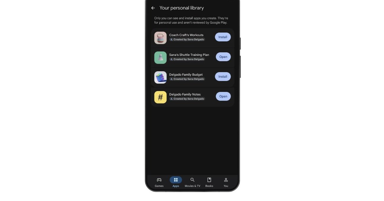 「Google Play」、AI Studioで作った自作アプリを自分の端末で実行可能に AIでゲームを探す機能も