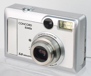 2万円台の510万画素＋3倍ズームデジカメ、ヨーカドーなどで発売――コンコルドカメラ