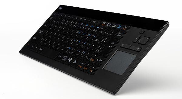 サンワ、タッチパッド付きワイヤレスキーボード「400-SKB014」 - ITmedia PC USER