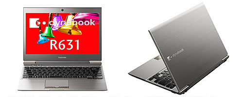 東芝、13.3型Ultrabook「dynabook R631」にCore i7搭載のWebオリジナルモデル：2011年PC秋冬モデル