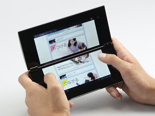 “2画面”Androidタブレットの基礎体力は？――「Sony Tablet P」徹底検証（前編）：イロモノかホンモノか（1/3 ページ