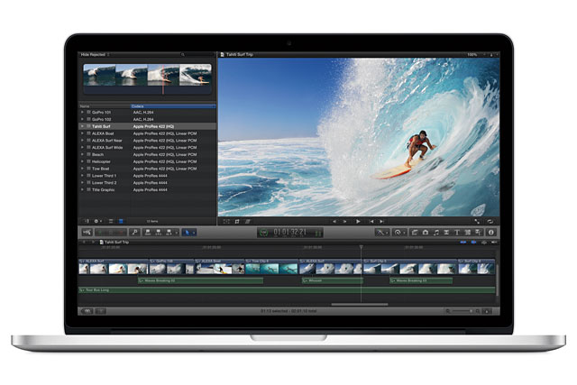 アップルが「MacBook Pro Retinaディスプレイモデル」を発表――2880×1800ドット表示の15.4型ワイド液晶、18ミリ厚