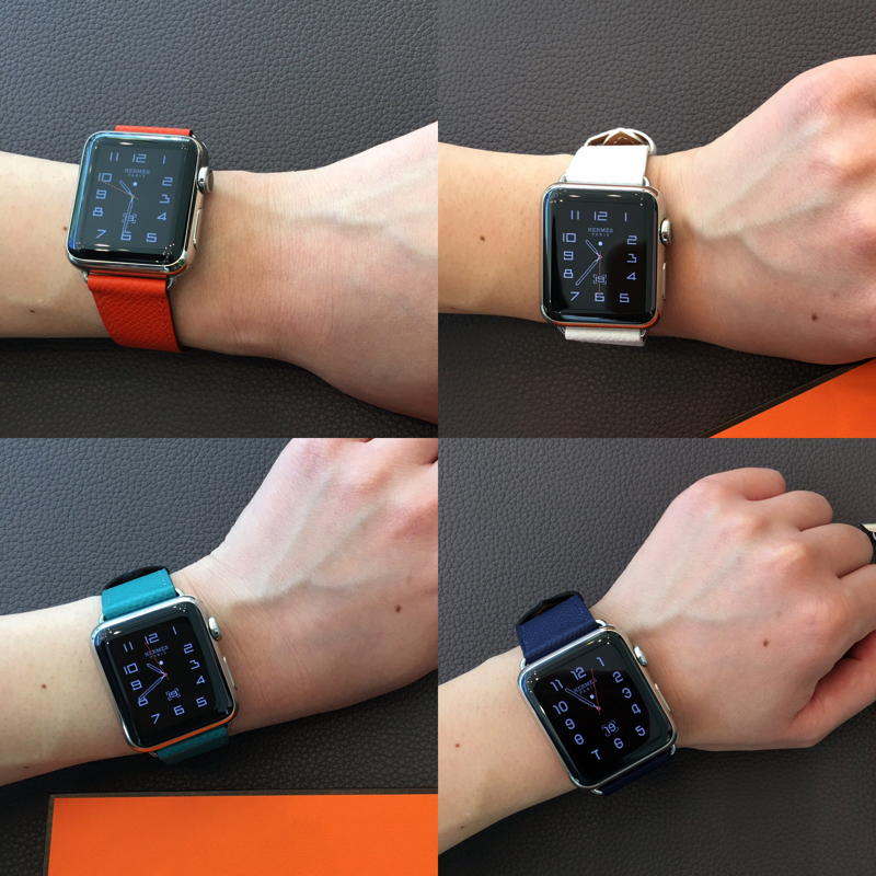 彼氏にもらいたい！ 「Apple Watch Hermes」新色ストラップ試着レポート：本日発売！ - ITmedia PC USER