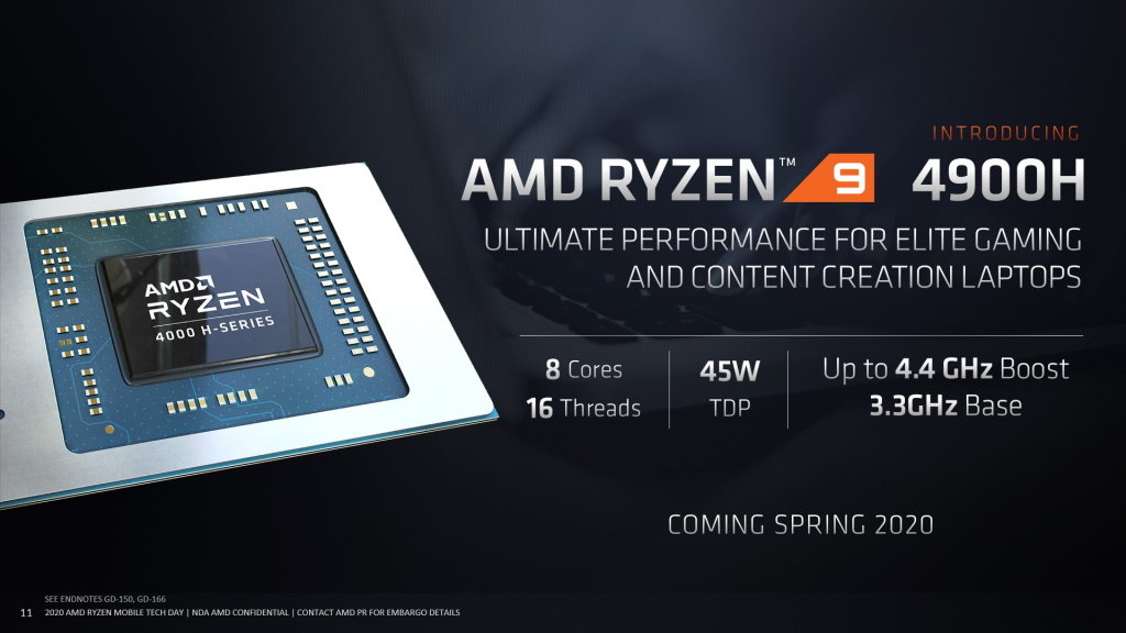 AMDが「Ryzen 9 4900H／HS」を発表 ゲーミングとクリエイティブ向けのフラグシップAPU - ITmedia PC USER